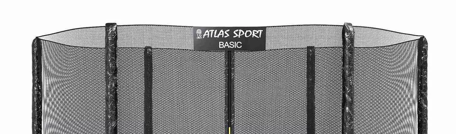 Батут Atlas Sport 252 см (8ft) BASIC с лестницей PURPLE