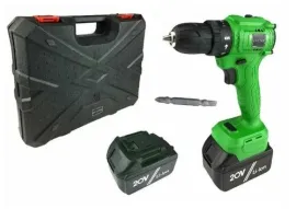 Дрель-шуруповерт Zitrek Greenpower 20 Pro SET 1 063-4061 (с 2-мя АКБ, кейс)