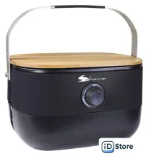 Портативный газовый гриль Sahara Mini BBQ (черный)