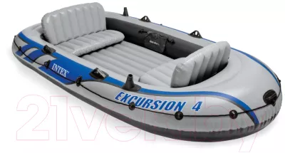 Надувная лодка Intex Excursion-4 / 68324NP
