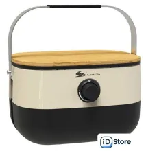 Портативный газовый гриль Sahara Mini BBQ (кремовый)