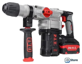 Перфоратор P.I.T. PBH20H-26A/1 (с 1-им АКБ, кейс)