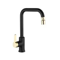 Смеситель для мойки Rea Polo Black Gold B9980
