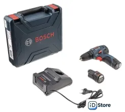 Дрель-шуруповерт Bosch GSR 12V-30 Professional 06019G9000 (с 2-мя АКБ, кейс)
