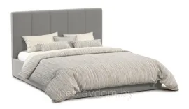 Мягкая кровать Джессика 180 Amigo grey с подъемным механизмом