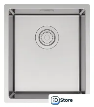 Кухонная мойка Paulmark Lassan 38 UNI LA38-BS (стальной/брашированная сталь)