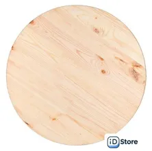 Столешница для стола Альфалес d1000 28 мм (сорт АВ, хвоя)