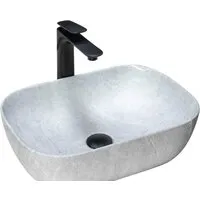 Умывальник Rea Livia U3801 (серый камень)