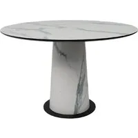 Кухонный стол Lepremo AV 1317 HPLМДФ 1200 (мрамор белый/черный)