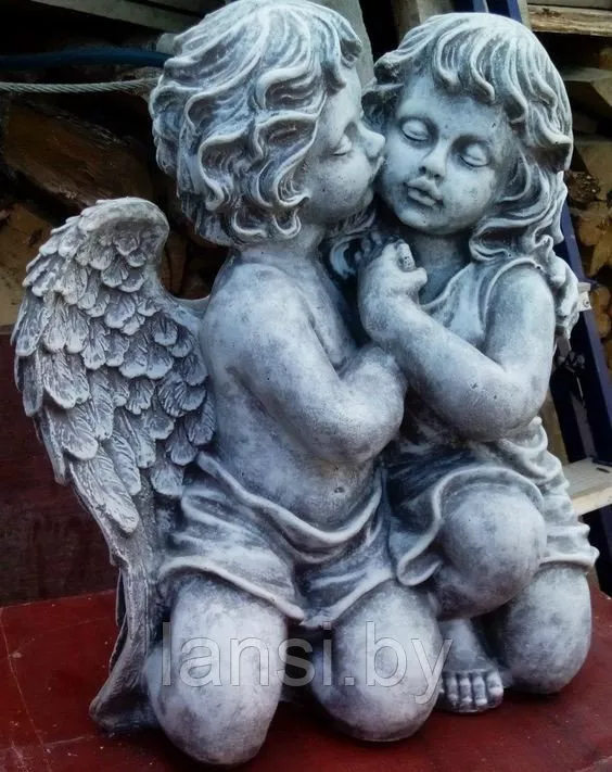 Фигурка "Девочка с ангелом"