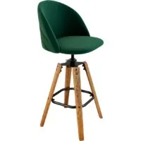 Стул Sheffilton SHT-ST35-2/S93 (лиственно-зеленый/браш.коричневый/черный)