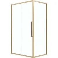 Душевой уголок Grossman Cosmo 110x90x195 120.K33.02.1190.32.00 (золото сатин/стекло прозрачное)