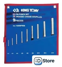 Набор выколоток King Tony 1009PRN (9 предметов)