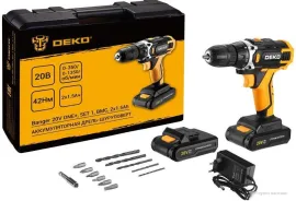 Deko Banger 20V ONE 083-1110 (с 2-мя АКБ, кейс)
