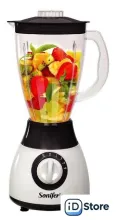Стационарный блендер Sonifer SF-8010 (белый/черный)