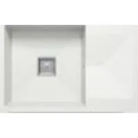 Кухонная мойка Polygran Blade 760 (белый хлопок)