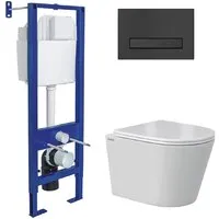 Унитаз подвесной Berges Wasserhaus Vita Rimless 043382 (с сиденьем)