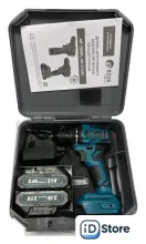 Дрель-шуруповерт Edon AD-21CBL (с 2-мя АКБ, кейс)
