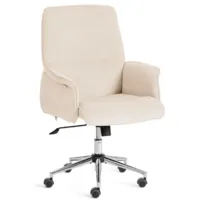 Кресло офисное TetChair York (молочный 4)