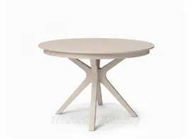 Стол обеденный круглый раскладной Гермес (1000х1300) мм