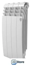 Биметаллический радиатор Royal Thermo Biliner B 500 Белый - 4 секций