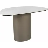 Журнальный столик Signal Bello B Ceramic (белый Nature Claud/медный)