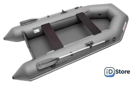Моторная лодка Roger Boat Standart 2800 (с привалом, серый)