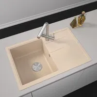 Кухонная мойка ZorG Rock 78 Premium beige