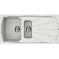 Кухонная мойка Elleci Living 475 Bianco Titano 68