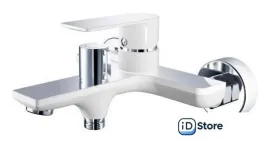 Смеситель Haiba HB60505-8 (белый/хром)