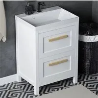 Мебель для ванных комнат Vela Тумба под умывальник Vela Фаворит массив 60Н (орех) TU671031