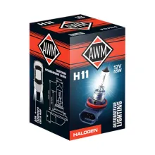 Лампа галогенная AWM H11 12V 55W (PGJ19-2)