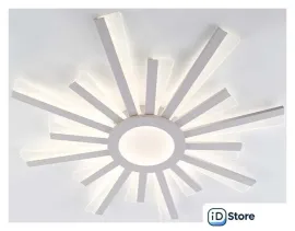 Припотолочная люстра Estares Teresa 100W R-APP-680x50-White/White-220-IP20