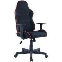 Игровое (геймерское) кресло Helmi Red Line HL-S09 306175 (черный/красный)