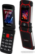 Кнопочный телефон Maxvi E10 (красный)