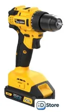 Дрель-шуруповерт Deli EDC120 (с 2-мя АКБ)