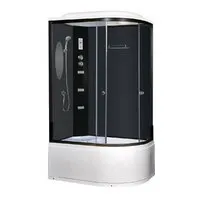 Душевая кабина Niagara NG-214-01LN 120x80x215 (тонированное стекло/черный)