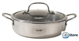 Сотейник Sonifer SF-1220-28 (с крышкой)
