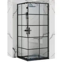 Душевой уголок Rea Concept Black 80x80 K5479