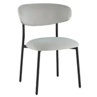 Стул Stool Group Ayla DX-2547 Mohair-151 (светло-серый)