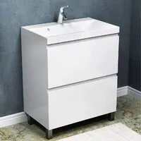 Мебель для ванных комнат Vela Тумба под умывальник Vela Мира 70Н без планки под Classica TU2710112