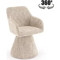 Стул с подлокотниками Halmar K603 (бежевый)