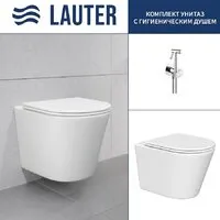 Унитаз подвесной Lauter Longer 2110822 Breez 21GN7071CH