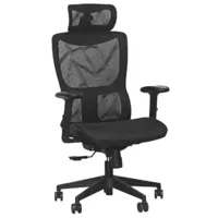Офисное кресло SitUp PHANTOM Black PL (сетка Black/ Black)