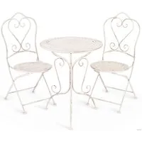 Набор садовой мебели Secret De Maison Monique mod. PL08-6241.6242 (античный белый)