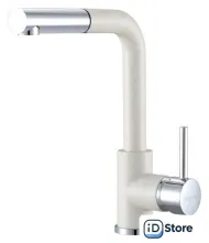 Смеситель Paulmark Kassel Ka214311-431 (белый матовый)
