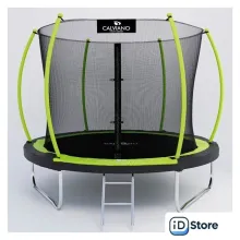 Батут Calviano Inside Master Green 252 см - 8ft (внутренняя сетка, с лестницей)
