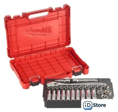 Набор трещотка с головками Milwaukee 4932471864 (28 предметов)