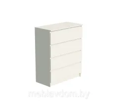 Комод ДСВ (МС Мори) МК 800.4 Сатин