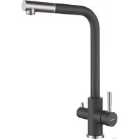 Смеситель GranFest QUARZ GF-Z5421 (темно-серый)